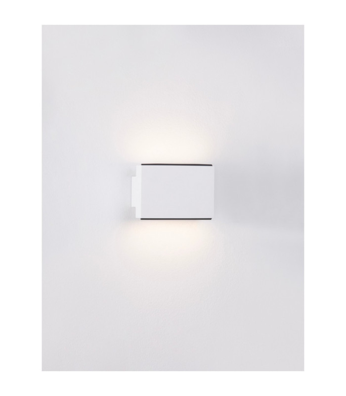 Oti Up & Down Wall Lamp Matt White LED 10W 487lm 3000K-7