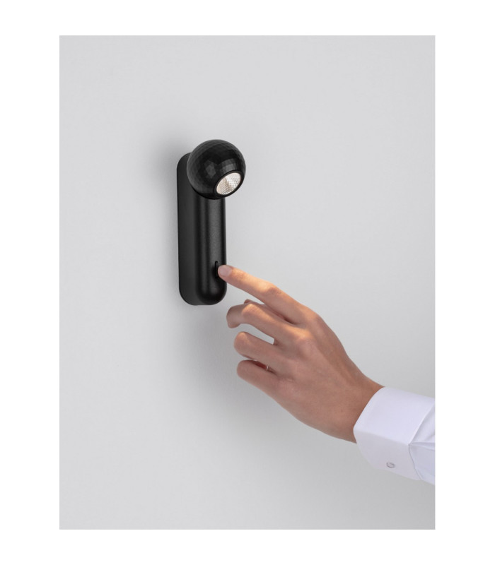 Notic Reading Wall Light Sandy Black LED 7W 455lm 3000K Switch On/Off-6