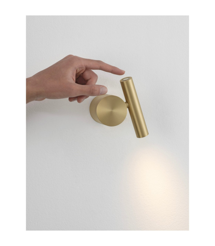 Ciclo Reading Wall Light Gold Touch Dimmable LED 4W 166lm 3000K-5