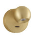 Sfera Reading Wall Light Gold LED 6W 390lm 3000K Switch On/Off-1