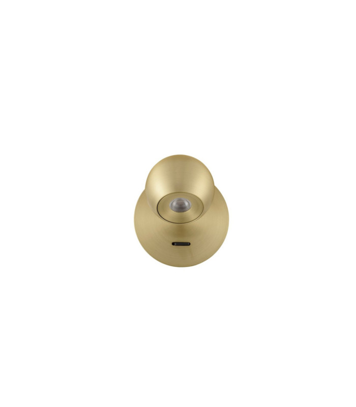 Sfera Reading Wall Light Gold LED 6W 390lm 3000K Switch On/Off-3