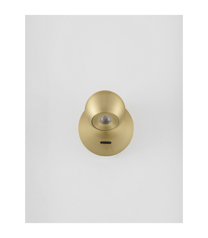 Sfera Reading Wall Light Gold LED 6W 390lm 3000K Switch On/Off-6