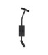 Logos Reading Wall Light Sandy Black LED 9W 487lm 3000K-1