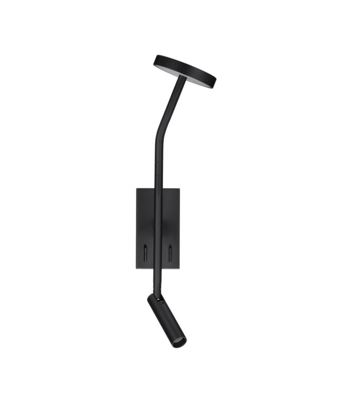 Logos Reading Wall Light Sandy Black LED 9W 487lm 3000K-1
