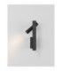 Arco Reading Wall Light Sandy Black Touch Dimmable LED 4W 192lm 3000K-7