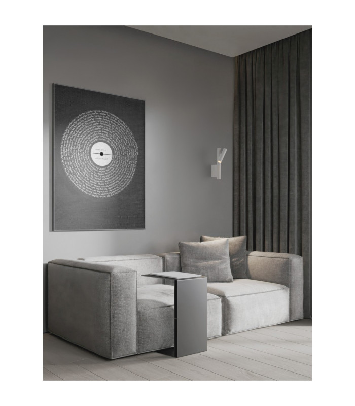 Arco Reading Wall Light Sandy White Touch Dimmable LED 4W 192lm 3000K-2