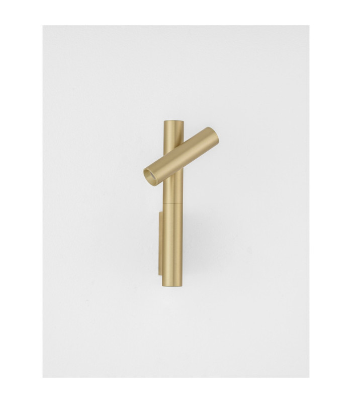 Arco Reading Wall Light Gold Touch Dimmable LED 4W 192lm 3000K-4
