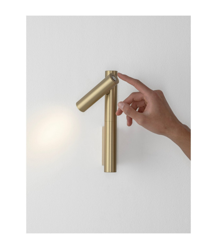 Arco Reading Wall Light Gold Touch Dimmable LED 4W 192lm 3000K-10