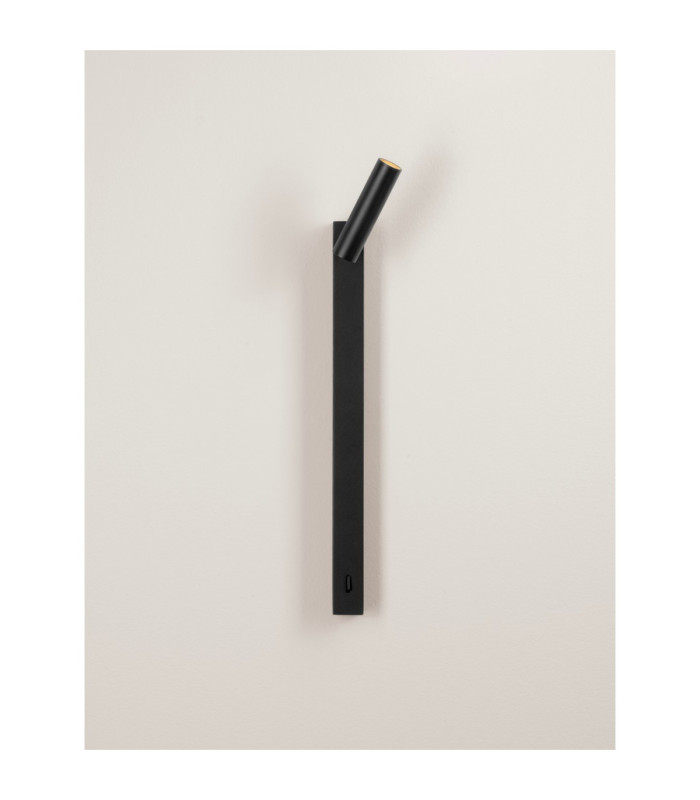 Tondo Reading Wall Light Sandy Black LED 3W 165lm 3000K Switch On/Off-7