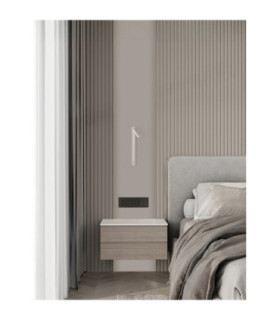 Tondo Reading Wall Light Sandy White LED 3W 165lm 3000K Switch On/Off-2