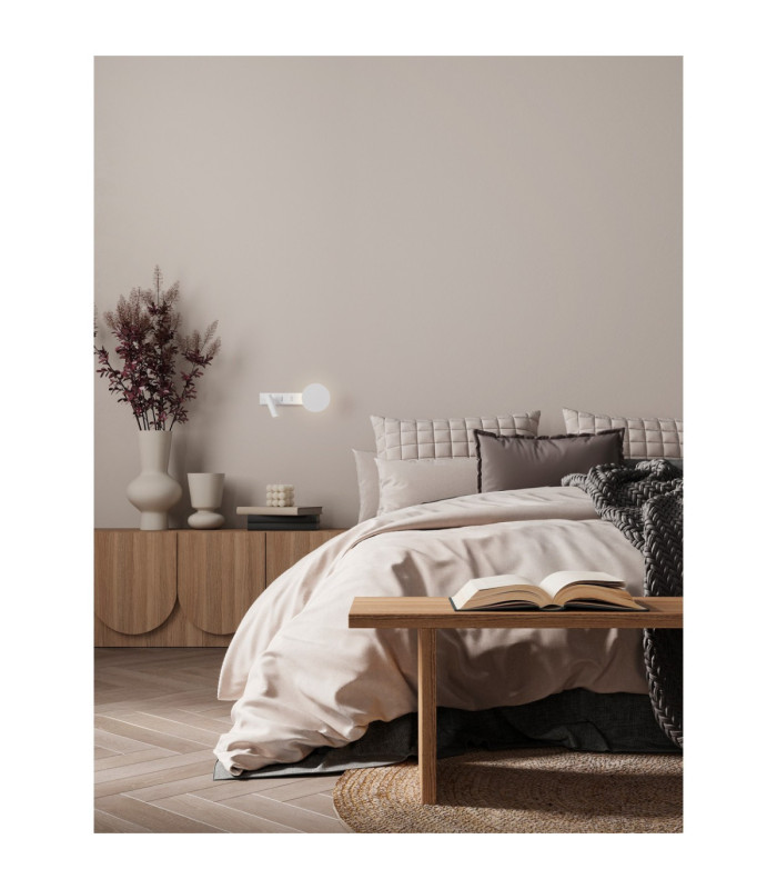 Noima Reading Wall Light Sandy White LED 9W 543lm 3000K-2