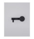 Noima Reading Wall Light Sandy Black LED 9W 543lm 3000K-6