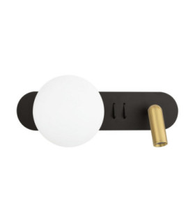 Noble Reading Wall Light Sandy Black LED 3W 182lm 3000K Switch On/Off-1