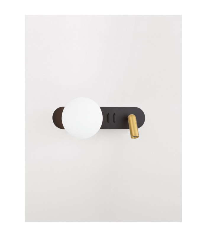 Noble Reading Wall Light Sandy Black LED 3W 182lm 3000K Switch On/Off-3