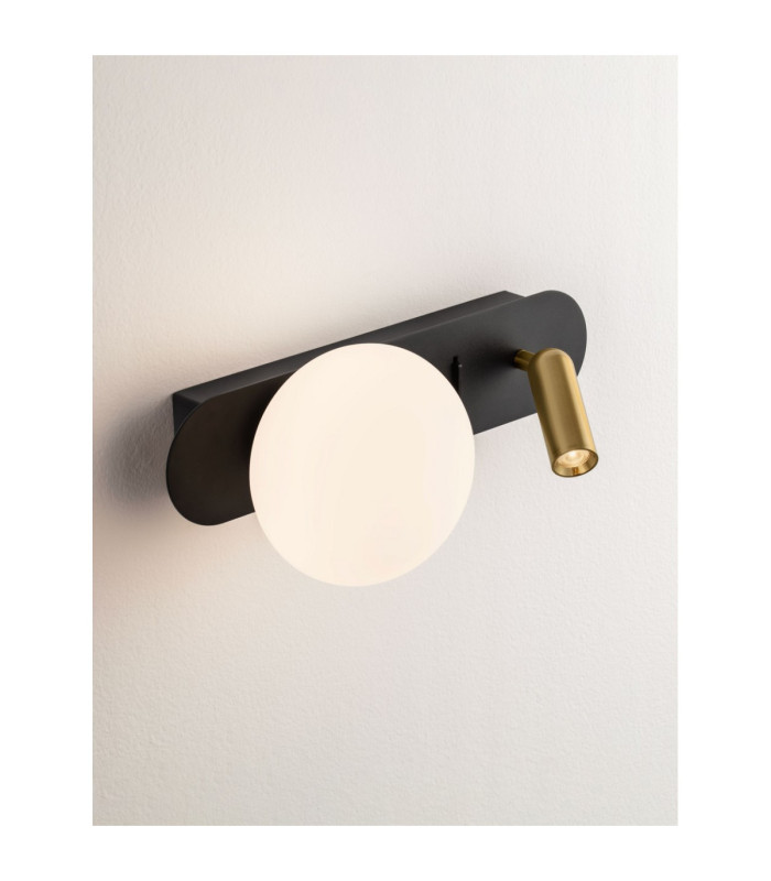 Noble Reading Wall Light Sandy Black LED 3W 182lm 3000K Switch On/Off-5