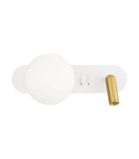 Noble Reading Wall Light Sandy White LED 3W 182lm 3000K Switch On/Off-1