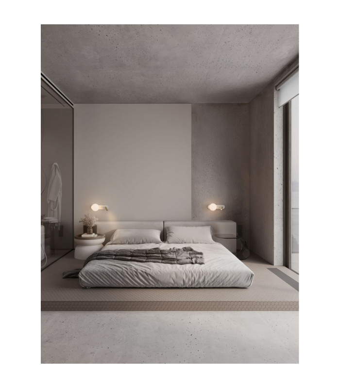 Noble Reading Wall Light Sandy White LED 3W 182lm 3000K Switch On/Off-2