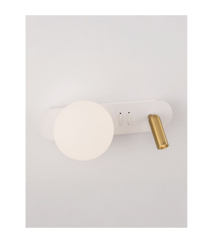 Noble Reading Wall Light Sandy White LED 3W 182lm 3000K Switch On/Off-7