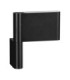 Flusso Up & Down Wall Lamp Sandy Black LED 5W 189lm 3000K Switch On/Off-1
