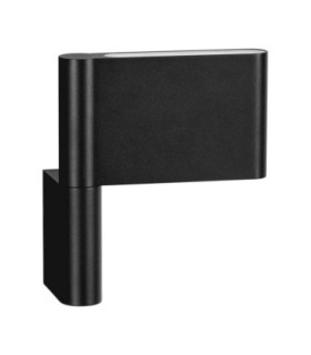 Flusso Up & Down Wall Lamp Sandy Black LED 5W 189lm 3000K Switch On/Off-1