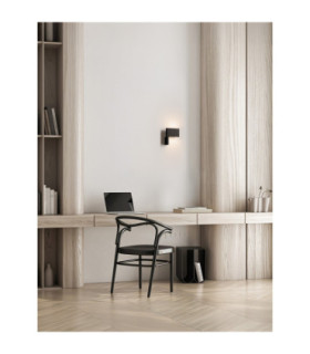 Flusso Up & Down Wall Lamp Sandy Black LED 5W 189lm 3000K Switch On/Off-2