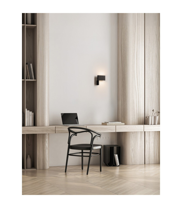 Flusso Up & Down Wall Lamp Sandy Black LED 5W 189lm 3000K Switch On/Off-2