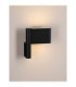 Flusso Up & Down Wall Lamp Sandy Black LED 5W 189lm 3000K Switch On/Off-5