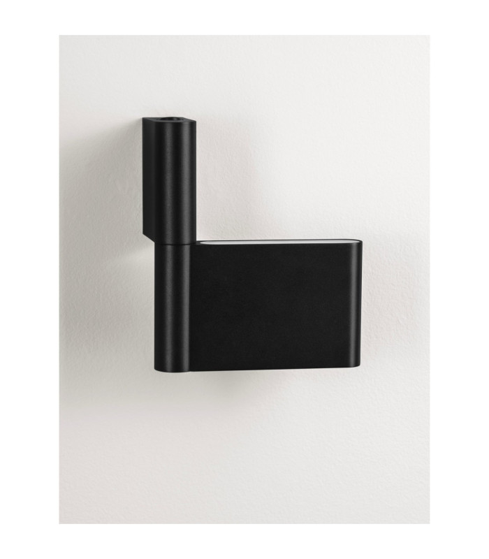 Flusso Up & Down Wall Lamp Sandy Black LED 5W 189lm 3000K Switch On/Off-6