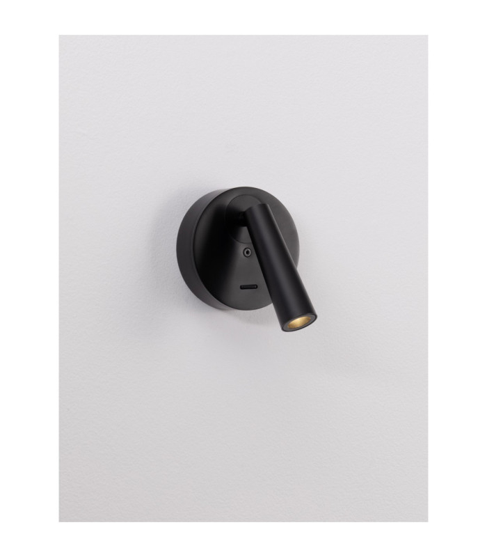 Tico Reading Wall Light Matt Black LED 3W 189lm 3000K Switch On/Off-6