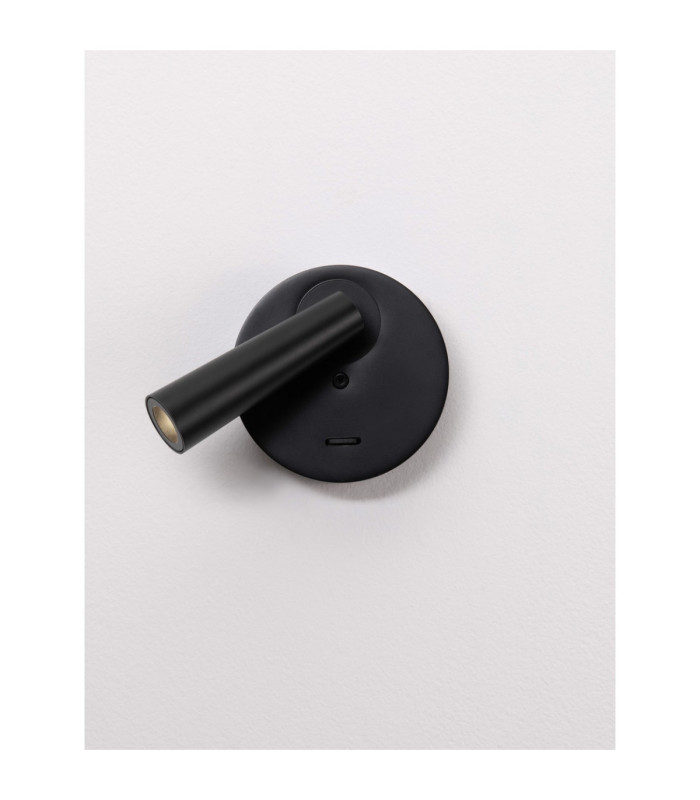 Tico Reading Wall Light Matt Black LED 3W 189lm 3000K Switch On/Off-8