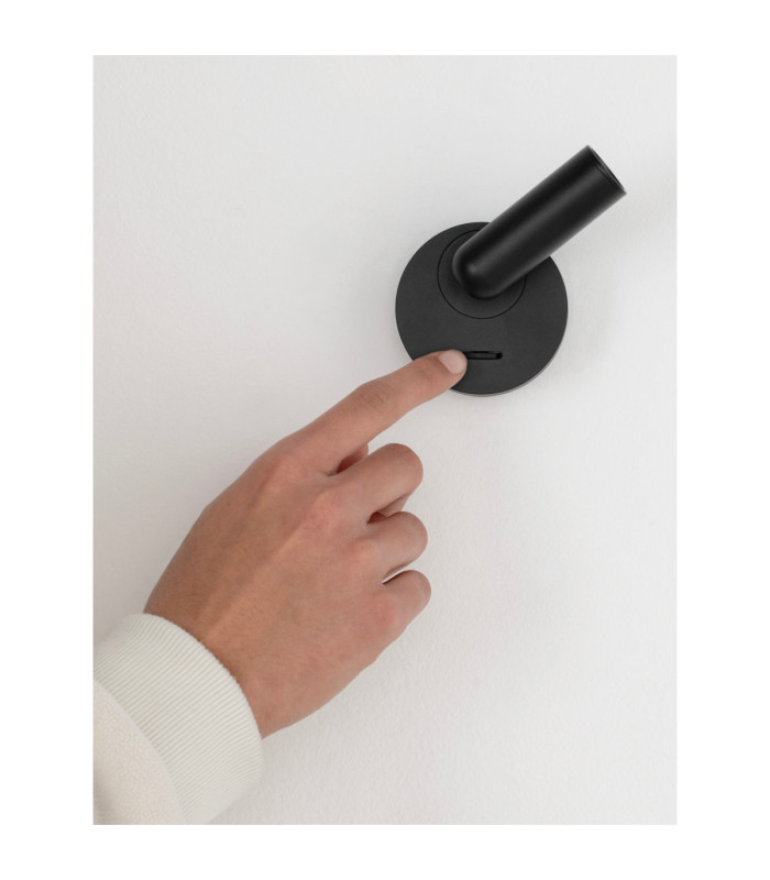 Pictor Reading Wall Light Sandy Black LED 3W 179lm 3000K Switch On/Off-9