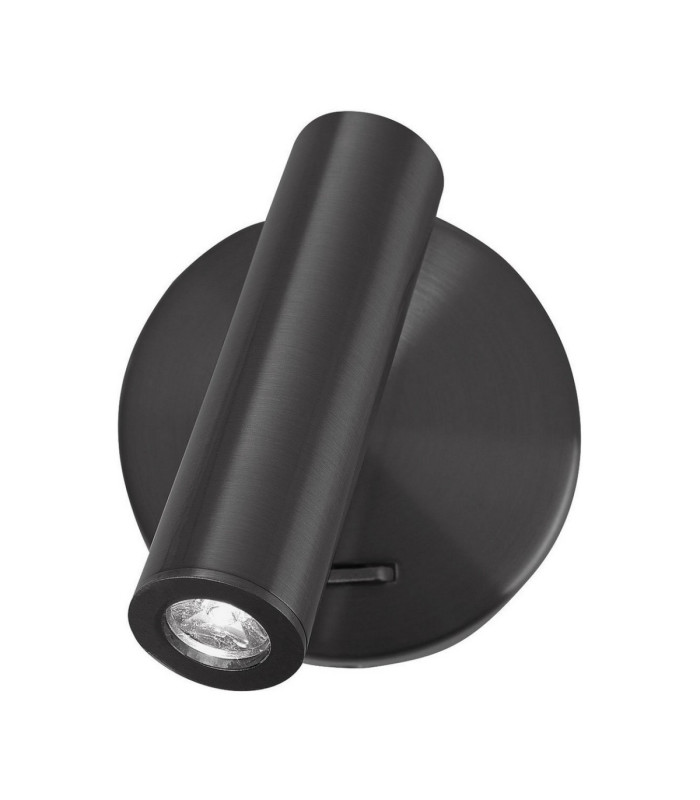 Laredo Reading Wall Light Black LED 3W 190lm 3000K Switch On/Off-1