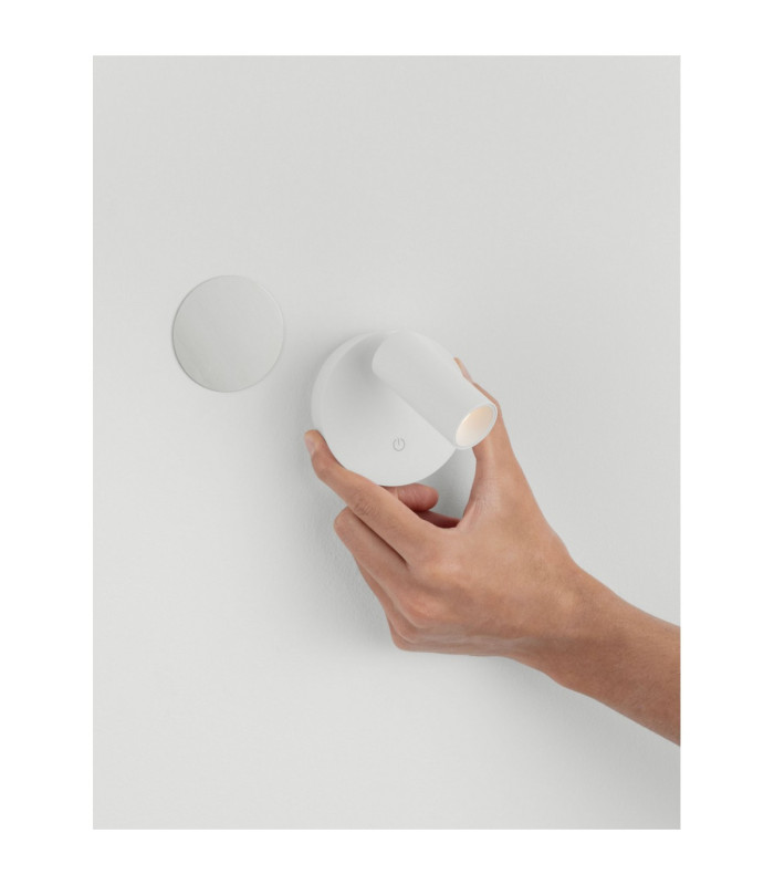 Maglo Reading Wall Light Sandy White LED 2W 90lm 27000-3300-4000K CCT Touch Rechargeable with Type-C Magnetic-7