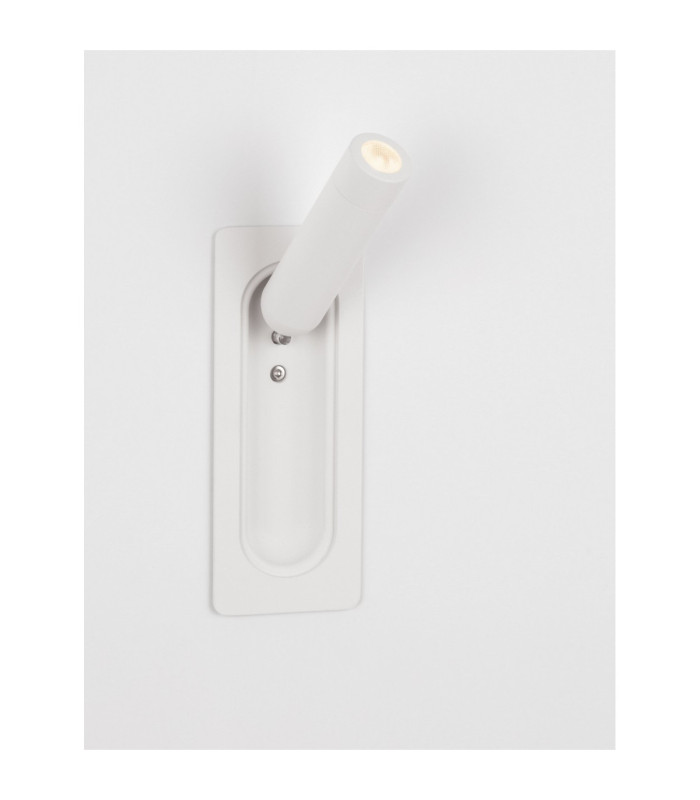 Inlite Reading Wall Light Sandy White LED 3W 166lm 3000K Switch On/Off-7