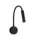 Sonica Reading Wall Light Sandy Black LED 6W 453lm 3000K IP44 Switch on/off-1