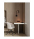 Sonica Reading Wall Light Sandy Black LED 6W 453lm 3000K IP44 Switch on/off-2