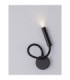Sonica Reading Wall Light Sandy Black LED 6W 453lm 3000K IP44 Switch on/off-6