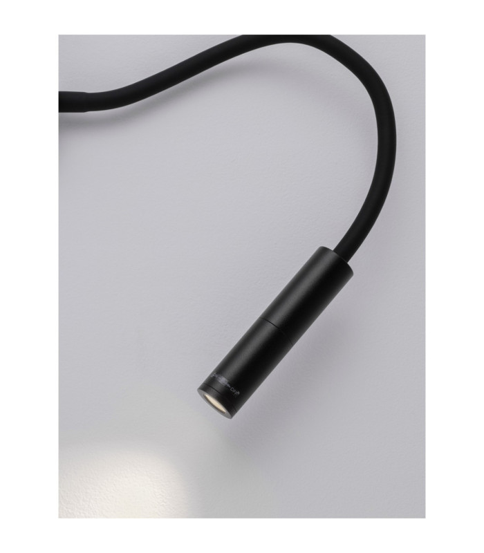 Sonica Reading Wall Light Sandy Black LED 6W 453lm 3000K IP44 Switch on/off-7