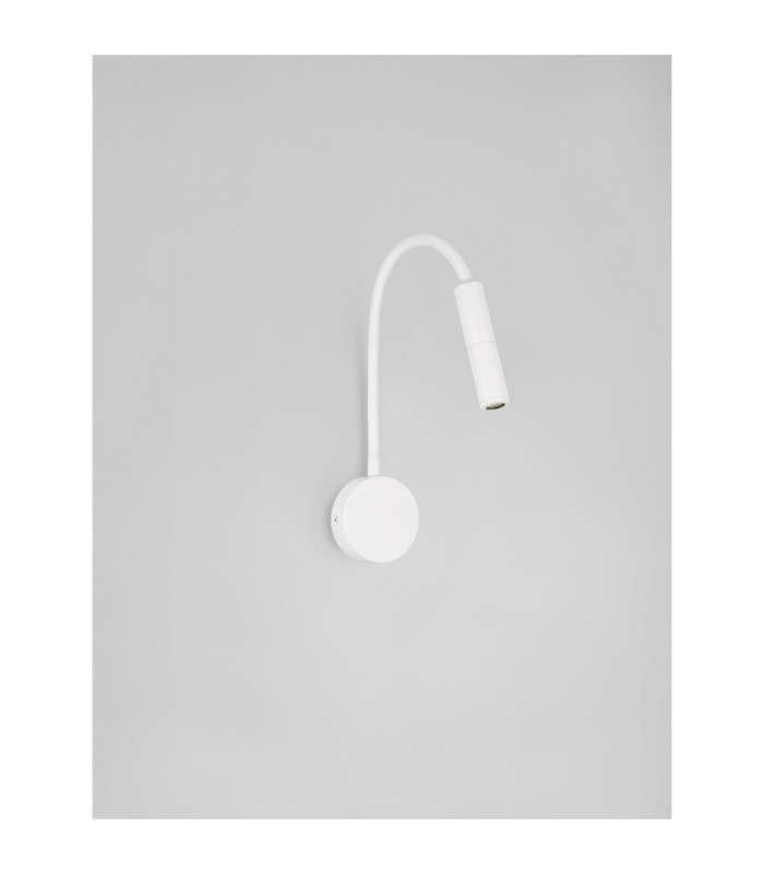 Sonica Reading Wall Light Sandy White LED 6W 453lm 3000K IP44 Switch on/off-3