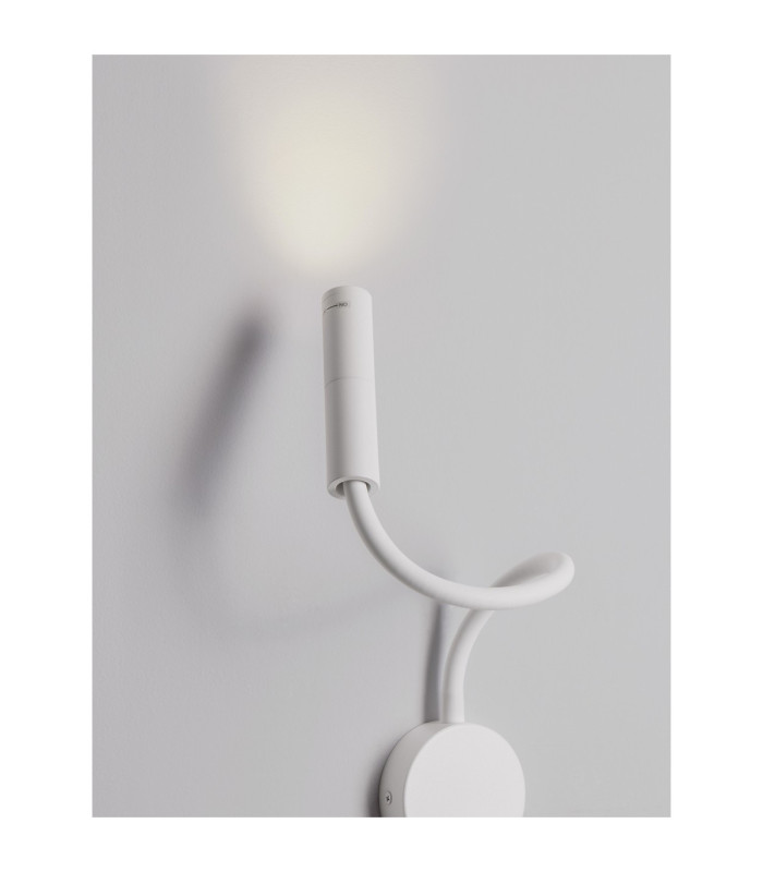 Sonica Reading Wall Light Sandy White LED 6W 453lm 3000K IP44 Switch on/off-7