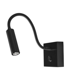 Madison Reading Wall Light Black LED 3W 190lm 3000K Switch On/Off-1