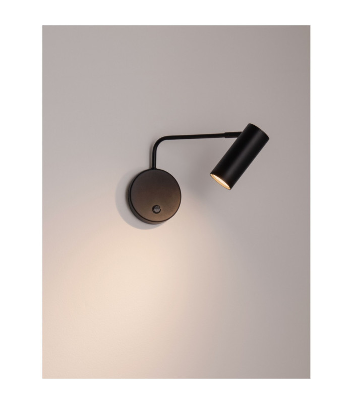 Loen Reading Wall Light Sandy Black Sandy BlackGU10 1x10W Switch On/Off-5