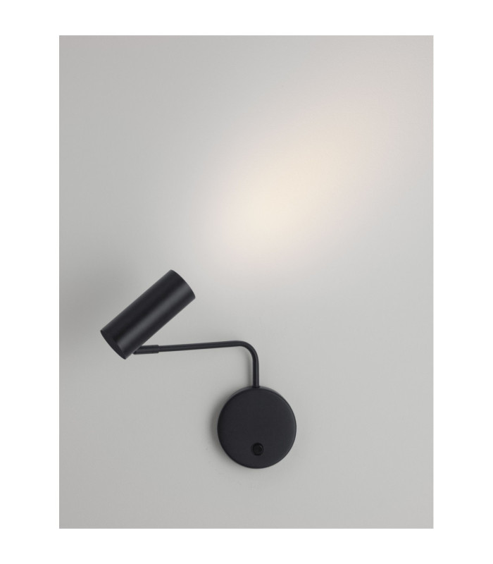 Loen Reading Wall Light Sandy Black Sandy BlackGU10 1x10W Switch On/Off-6