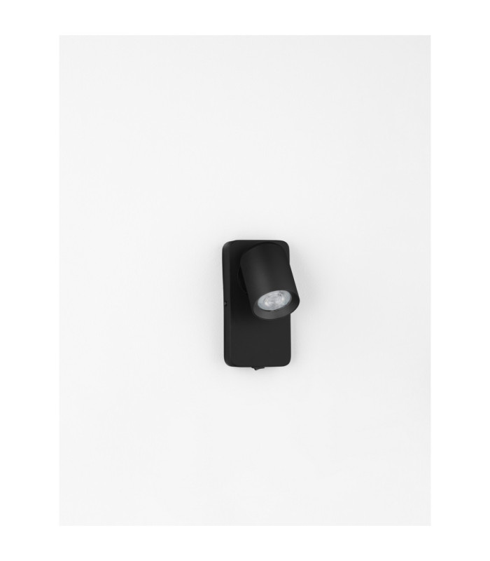 Cosmina Reading Wall Light Sandy Black GU10 1x10W Switch On/Off-3