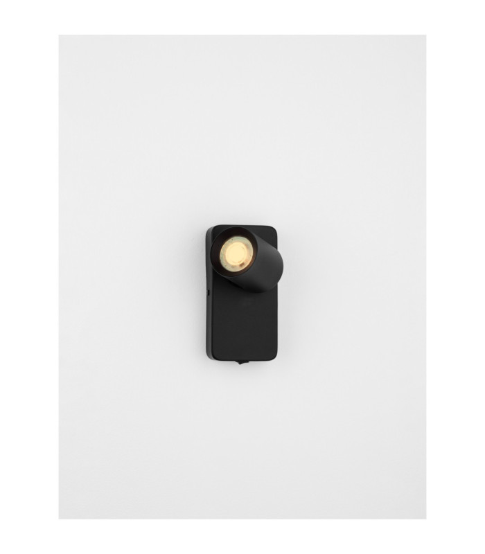 Cosmina Reading Wall Light Sandy Black GU10 1x10W Switch On/Off-8