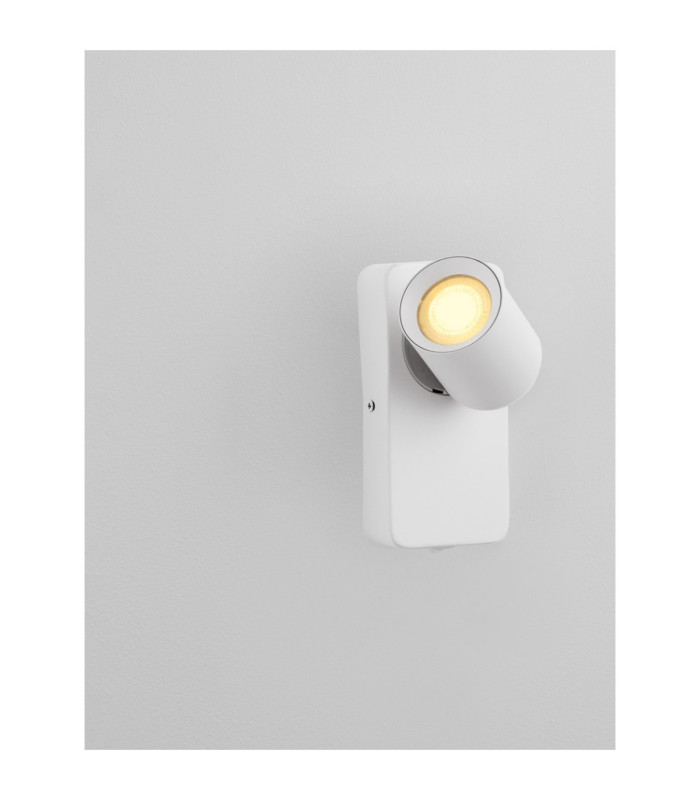 Cosmina Reading Wall Light Sandy White GU10 1x10W Switch On/Off-5