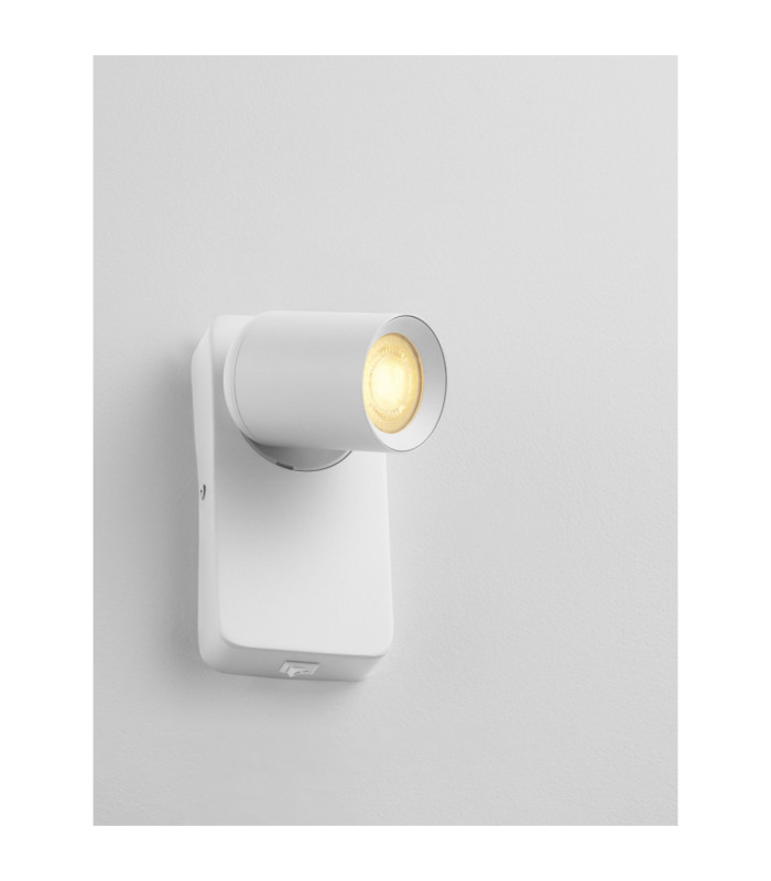 Cosmina Reading Wall Light Sandy White GU10 1x10W Switch On/Off-6