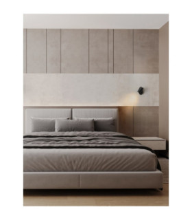 Nime Reading Wall Light Sandy Black LED GU10 1x10W Switch On/Off-2