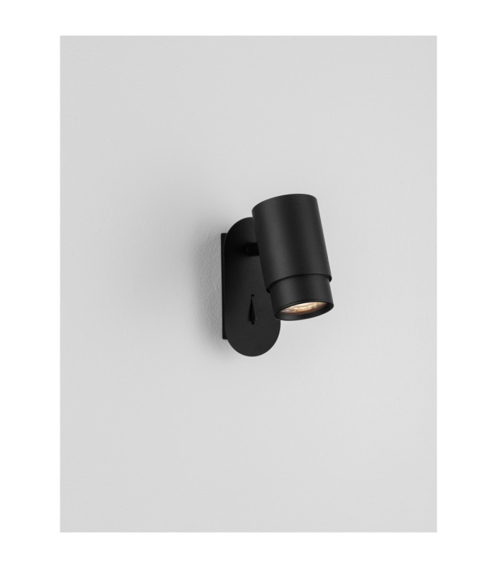 Nime Reading Wall Light Sandy Black LED GU10 1x10W Switch On/Off-4