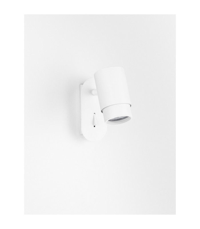 Nime Reading Wall Light Sandy White LED GU10 1x10W Switch On/Off-3